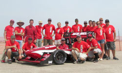 2013 FSAE Team and Car