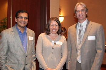 Rafi Tarefder, Michelle Man, and John Stormont