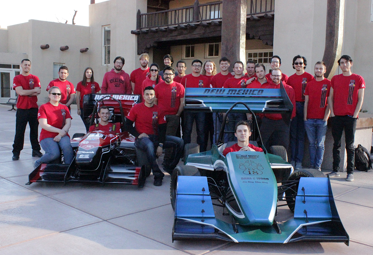 photo of The LOBOmotorsports FSAE team