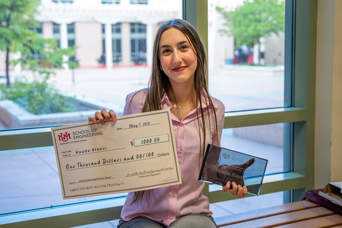 photo: Thanks to the generosity of a donor and alumnus, our 2025 outstanding students received $1,000 monetary prizes alongside their awards for the first time ever.