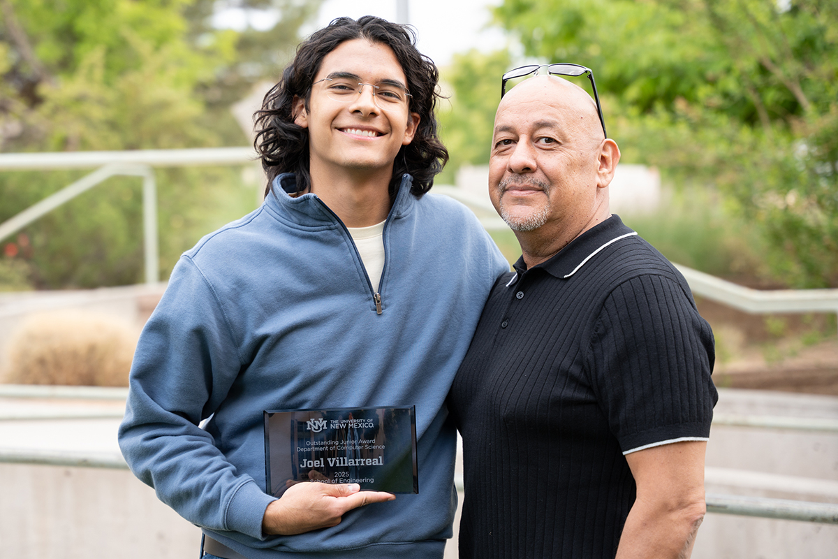 photo: Students are honored at the Annual Awards Ceremony, where they receive a glass award and public recognition for their hard work.